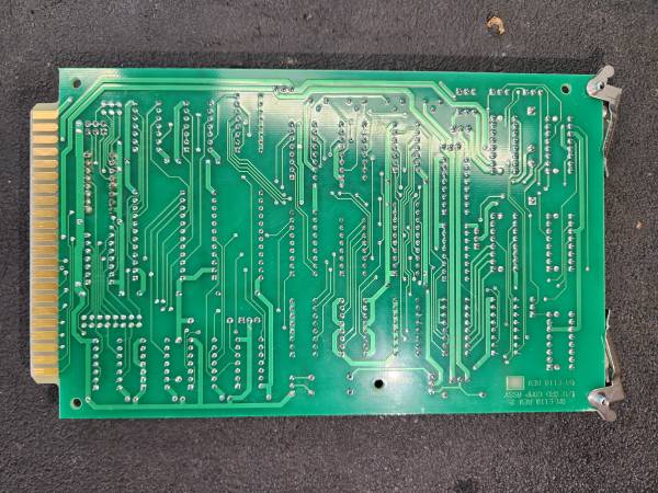 Picture of the bottom of a IO board from a birds eye view Picture of the bottom of a IO board from a birds eye view