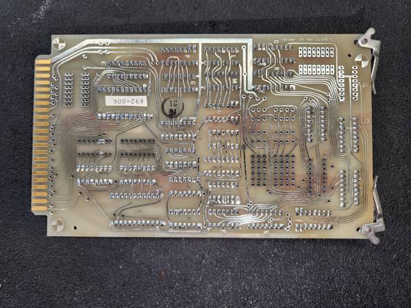 Picture of the bottom of a IO board from a birds eye view Picture of the bottom of a IO board from a birds eye view